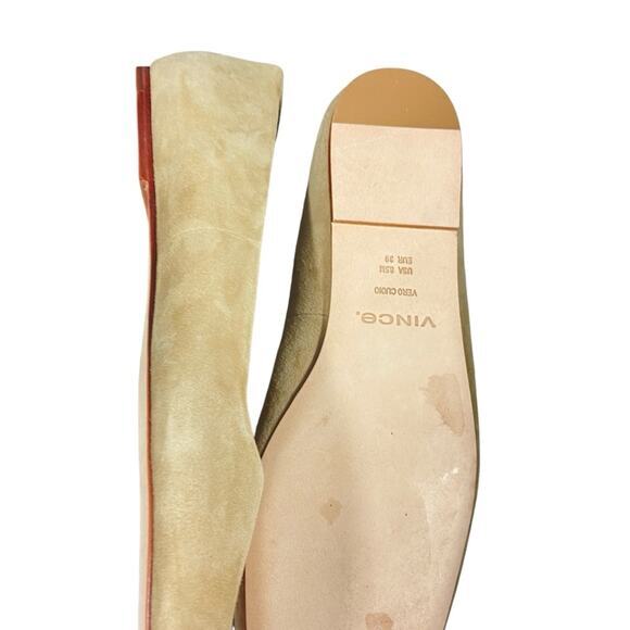 Vince $275 Leah Ballerina Flats shoes 8.5 M - Picture 8 of 8